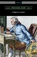 Critique of Judgment - Immanuel Kant - cover
