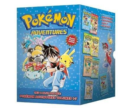 Pokémon Adventures Red & Blue Box Set (Set Includes Vols. 1-7) - Hidenori Kusaka - cover