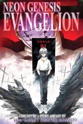 Neon Genesis Evangelion 3-in-1 Edition, Vol. 4: Includes vols. 10, 11 & 12 - Yoshiyuki Sadamoto - cover