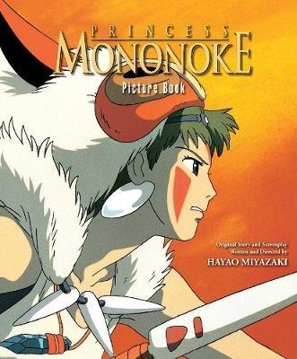 Princess Mononoke Picture Book - Hayao Miyazaki - cover