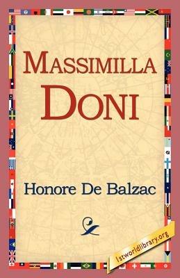 Massimilla Doni - Honore De Balzac - cover