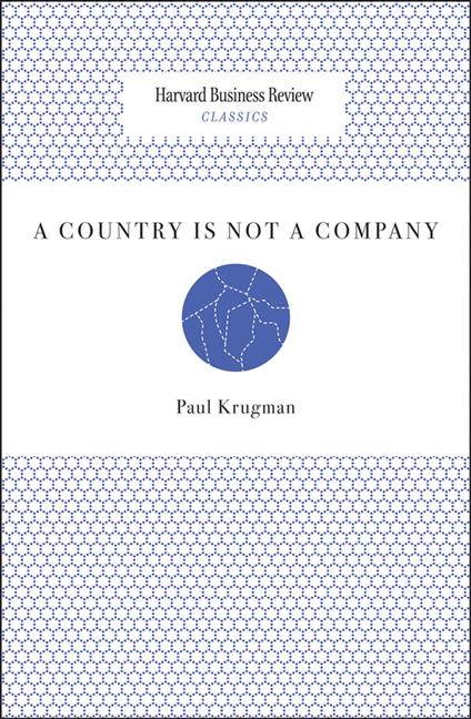 A Country Is Not a Company