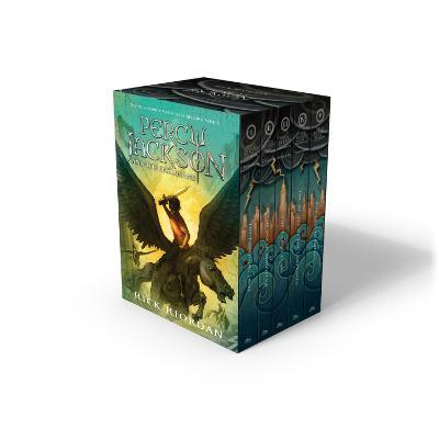 Percy Jackson and the Olympians Hardcover Boxed Set - Rick Riordan - cover