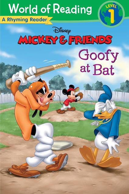 World of Reading Mickey & Friends: Goofy at Bat - Disney Book Group - ebook