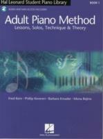 Hal Leonard Adult Piano Method Book 1: Uk Edition - Lessons, Solos, Technique and Theory - cover