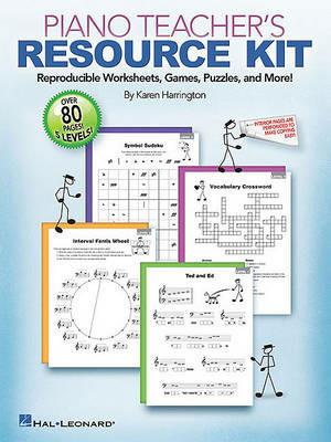 Piano Teacher's Resource Kit - Hal Leonard Publishing Corporation - cover