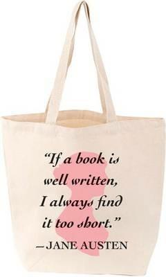 Lovelit Tote Jane Austen Quote. Bag - copertina