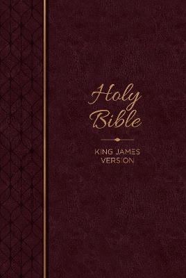 KJV Holy Bible Giant Print Maroon - cover