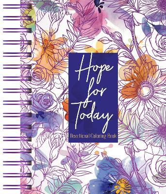 Hope for Today: Devotional Coloring Book - Majestic Expressions - cover