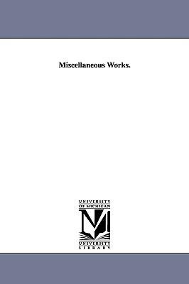 Miscellaneous Works. - James Mackintosh - cover