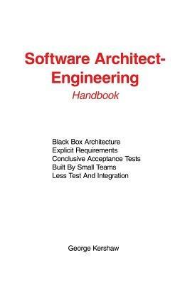 Software Architect-Engineering: Handbook - George Kershaw - cover