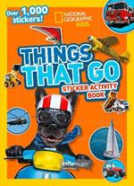 Things That Go Sticker Activity Book: Over 1,000 Stickers!