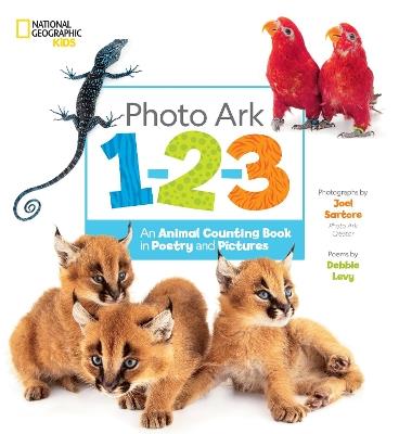 Photo Ark 1-2-3: An Animal Counting Book in Poetry and Pictures - Debbie Levy - cover