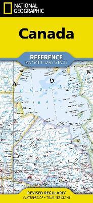 National Geographic Canada Reference Map: [folded with flags and facts] - National Geographic Maps - cover