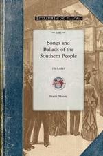 Songs and Ballads of the Southern People