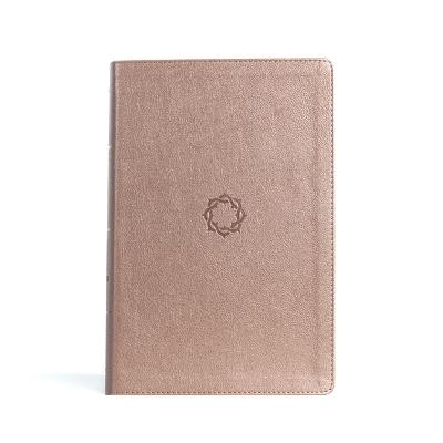 KJV Essential Teen Study Bible, Rose Gold, Indexed - cover