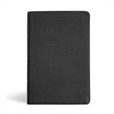 KJV Personal Size Giant Print Bible, Black Genuine Leather - cover