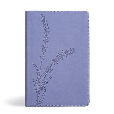 KJV Personal Size Giant Print Bible, Lavender, Indexed - cover