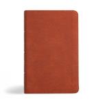 NASB Personal Size Bible, Burnt Sienna Leathertouch