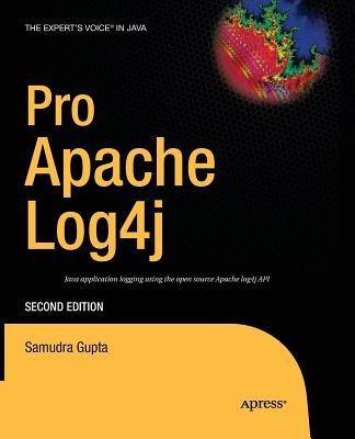 Pro Apache Log4j - Samudra Gupta - cover