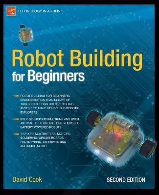 Robot Building for Beginners - David Cook - cover