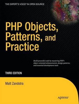 PHP Objects, Patterns and Practice - Matt Zandstra - cover