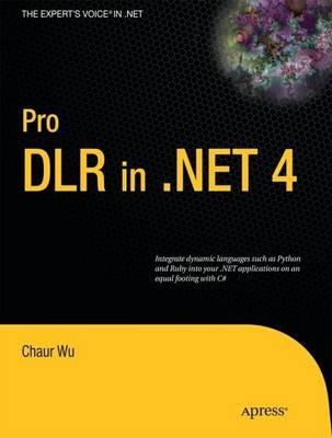 Pro DLR in .NET 4 - Chaur Wu - cover