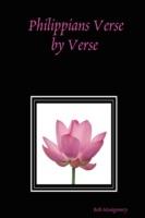 Philippians Verse by Verse - Beth, Montgomery - cover
