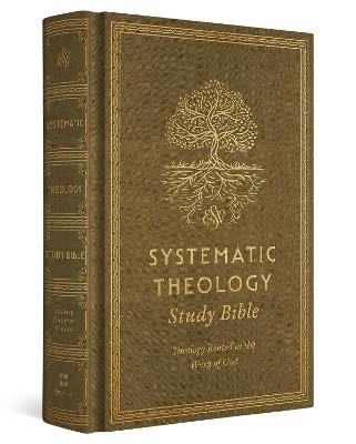 ESV Systematic Theology Study Bible: Theology Rooted in the Word of God (Cloth over Board, Ochre) - cover