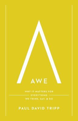 Awe: Why It Matters for Everything We Think, Say, and Do (with Study Questions) - Paul David Tripp - cover