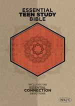 The NKJV Essential Teen Study Bible, Gray Cork LeatherTouch