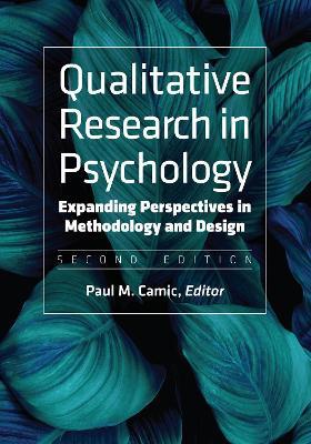 Qualitative Research in Psychology: Expanding Perspectives in Methodology and Design - cover