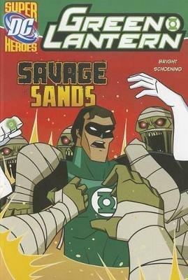 Green Lantern Savage Sands - J E Bright - cover