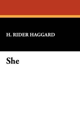 She - H Rider Haggard - cover