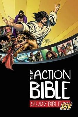Action Bible Study Bible-ESV - David C Cook - cover