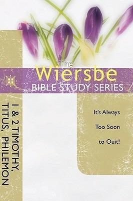 1&2 Timothy, Titus, Philemon - Warren W. Wiersbe - cover