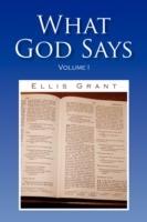What God Says - Ellis Grant - cover