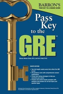 Pass Key to the GRE, 8th Edition - Sharon Weiner Green - cover