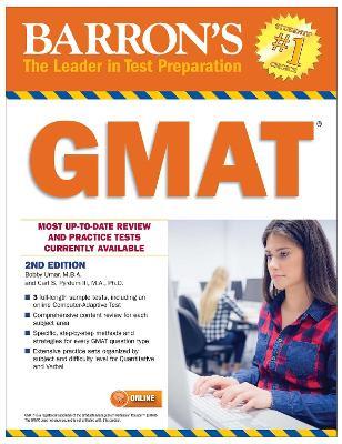 GMAT with Online Test - Bobby Umar,Carl S. Pyrdum - cover