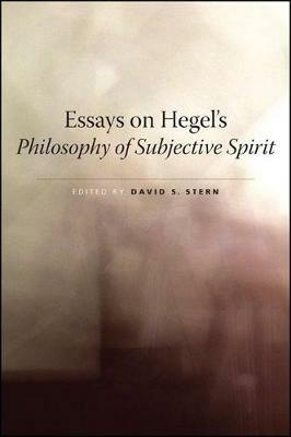 Essays on Hegel's Philosophy of Subjective Spirit - cover