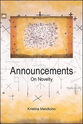 Announcements: On Novelty - Kristina Mendicino - cover