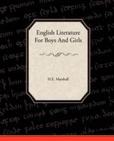 English Literature For Boys And Girls - H E Marshall - cover