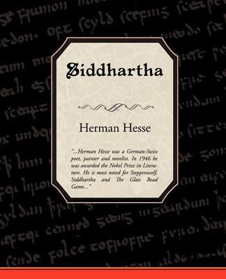 Siddhartha - Herman Hesse - cover