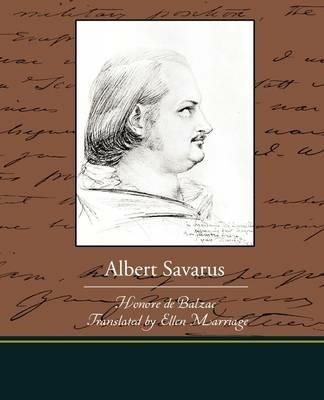 Albert Savarus - Honore De Balzac - cover