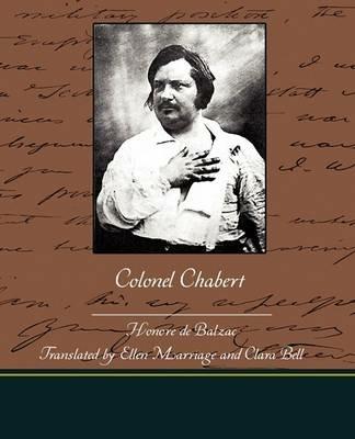 Colonel Chabert - Honore De Balzac - cover