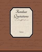 Familiar Quotations - Various - cover