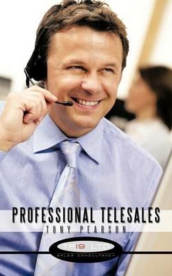 Professional Telesales - Tony Pearson - cover