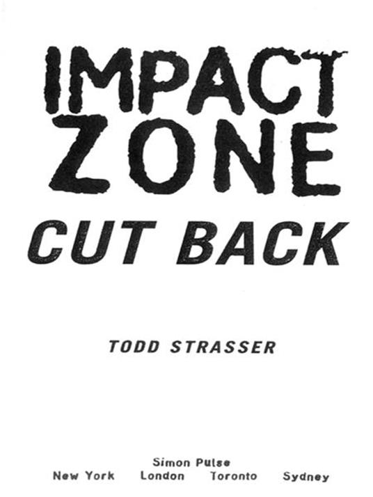 Cut Back - Todd Strasser - ebook