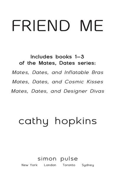 Friend Me - Cathy Hopkins - ebook