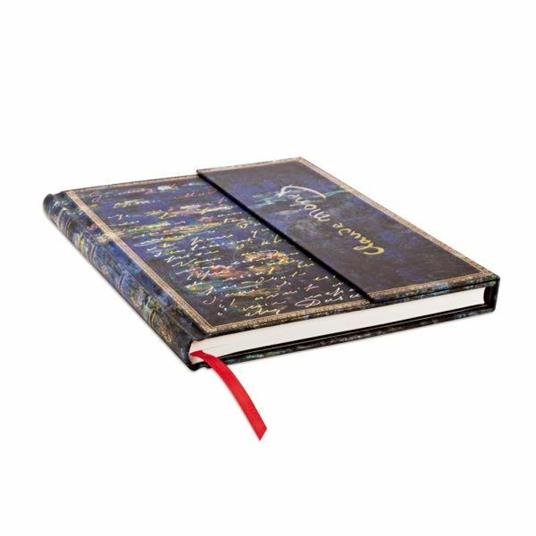 Taccuino notebook Paperblanks Monet Le Ninfee, Lettera a Morisot ultra a pagine bianche - 2